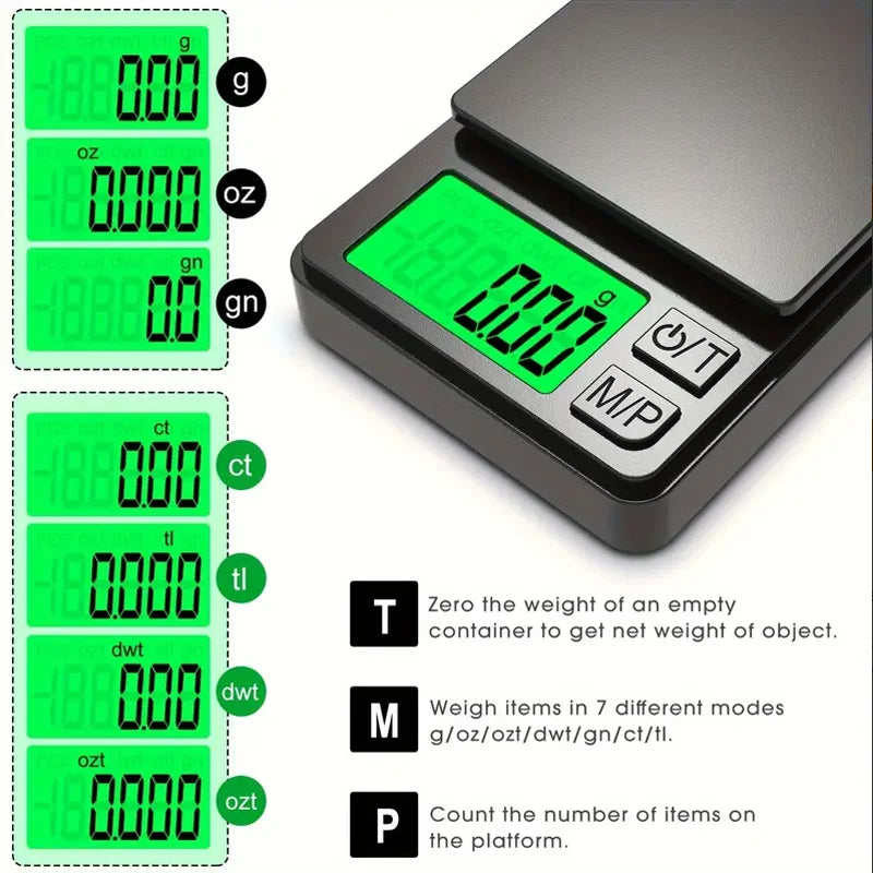Precision Pocket Scale 1000g X 0.01g